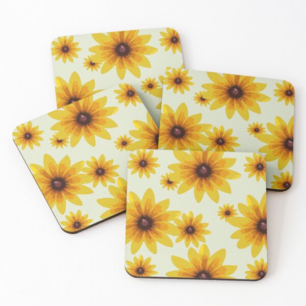 Item preview, Blackeyed Susan on Palest Sage Repeat 5748 designed and sold by Art in My Loft.