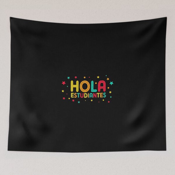 Item preview, Hola Estudiantes Spanish Teacher Back To School Gift for Classroom Celebration designed and sold by ZETTIF ⭐⭐⭐⭐⭐.