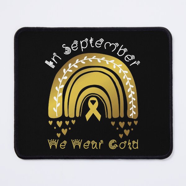 Item preview, In September we wear gold, Childhood cancer awareness designed and sold by Happy-PrintZ.