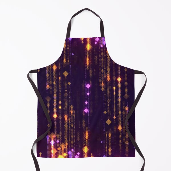 Item preview, Festive Holiday Bling Purple Orange Abstract designed and sold by livianasgifts.