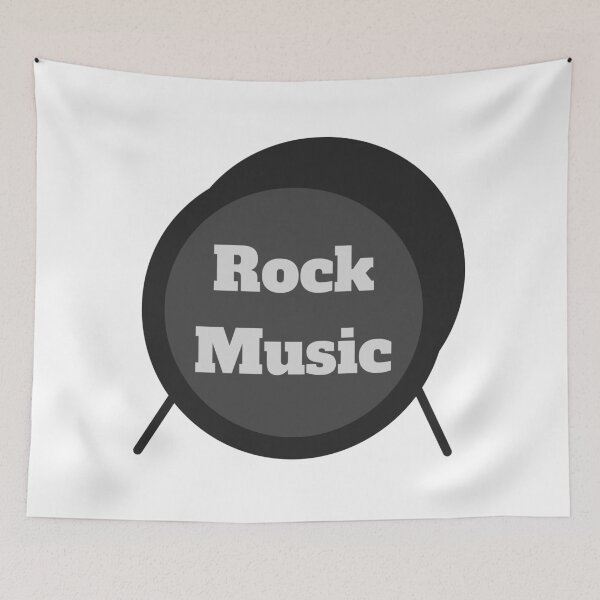 Item preview, Rock Music Drums designed and sold by Anuragwk.