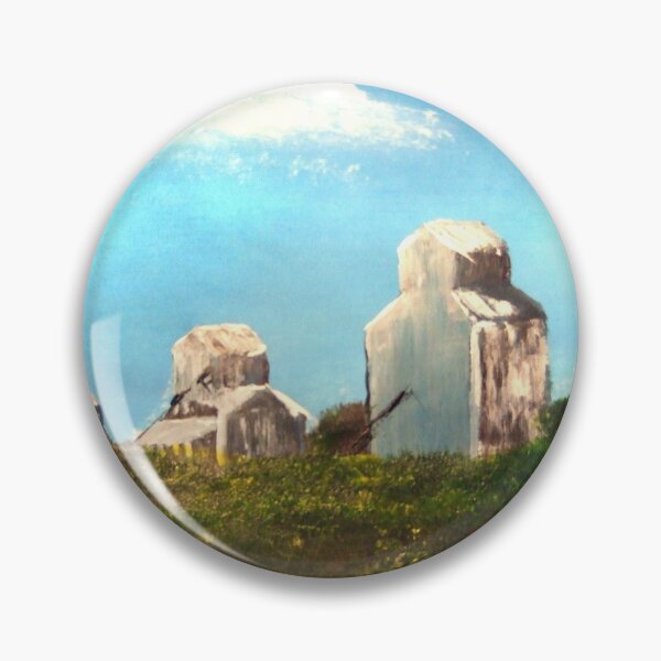 Item preview, Prairie Grain Elevators designed and sold by FictiveArt.