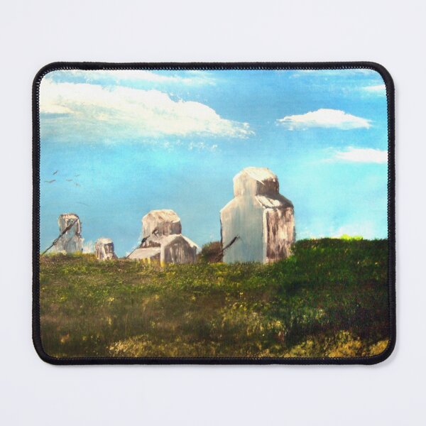 Item preview, Prairie Grain Elevators designed and sold by FictiveArt.