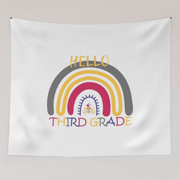 Item preview, hello third grade designed and sold by manardesign.