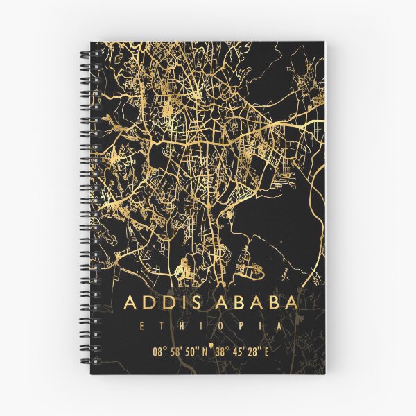 Item preview, ADDIS ABABA MAP ETHIOPIA designed and sold by hatimelhag.