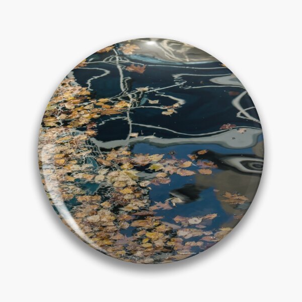 Item preview, Mesmerizing Autumn - Silky Swirls and Fallen Leaves Three designed and sold by Georgia Mizuleva.
