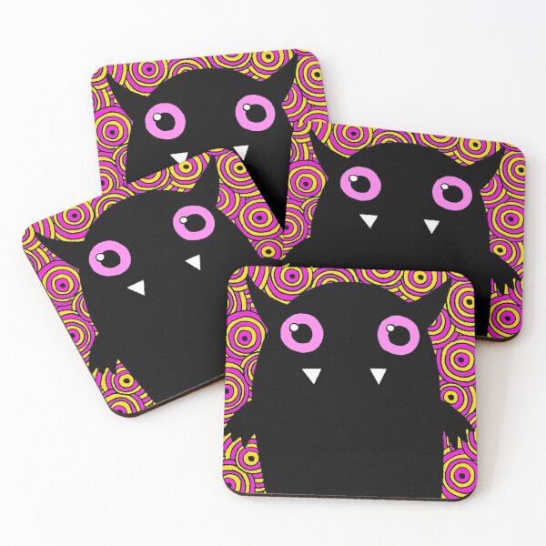 Item preview, Dark Monster with Pink Eyes designed and sold by SquashBlossom1.
