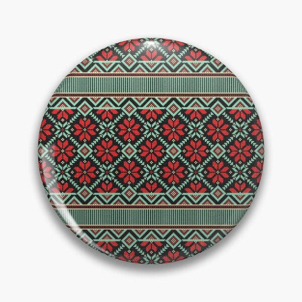 Item preview, Ethnic Slavic pixel carpet texture #8 - Ukrainian, Romanian, Moldavian, Polish, Hungarian designed and sold by GreekTavern1979.