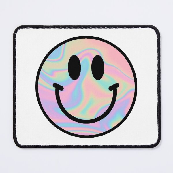 Item preview, Smiley Face sticker — Iridescent marble designed and sold by annagcrow.
