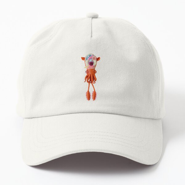The Anatomy of Small Ear Squid Dad Hat