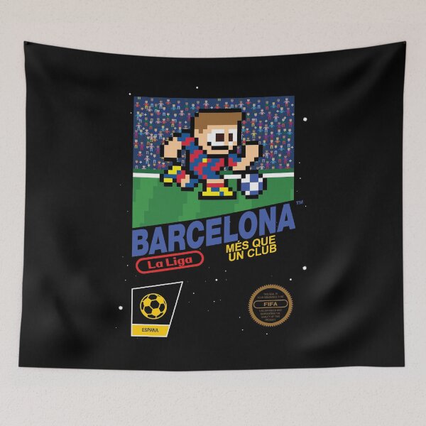 Item preview, FC Barcelona v2  (8-bit Football / Soccer Videogame Cart) designed and sold by The Armorsmith.