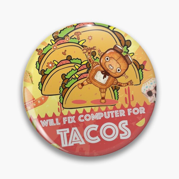 Item preview, Will fix computer for Tacos designed and sold by damithez.