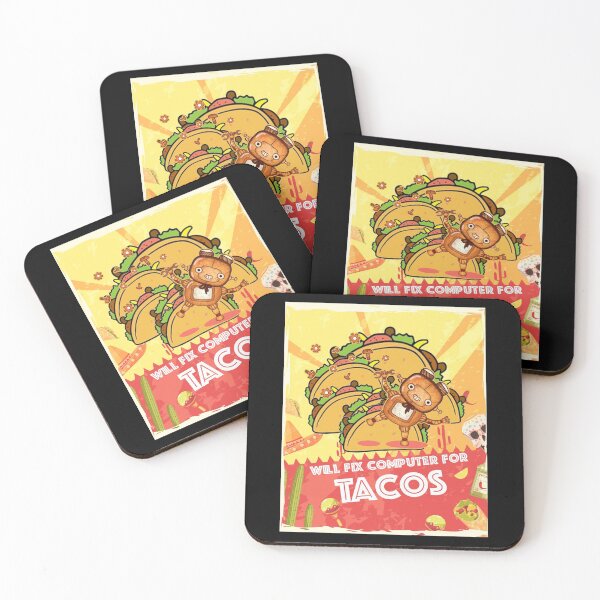 Item preview, Will fix computer for Tacos designed and sold by damithez.