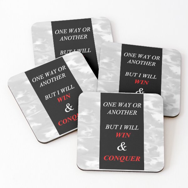 Item preview, One Way Or Another But I Will Win D38 designed and sold by SelfUpgrade.