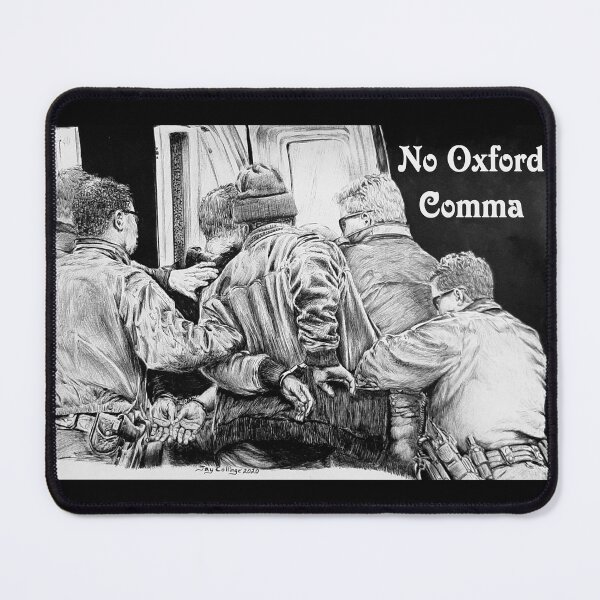 Item preview, No Oxford Comma designed and sold by FictiveArt.