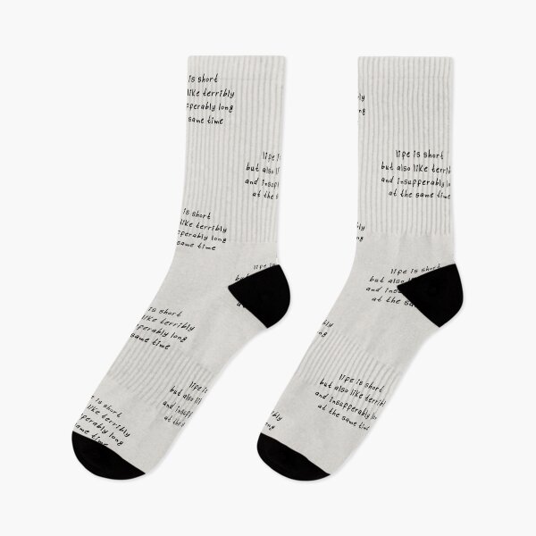 Item preview, Life is short but also like terribly and insufferably long at the same time designed and sold by kindxinn.