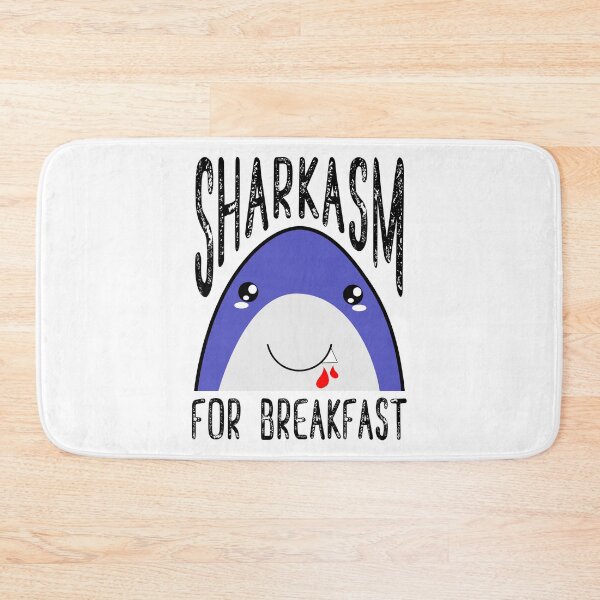 Item preview, Sharkasm For Breakfast designed and sold by DAFIN.
