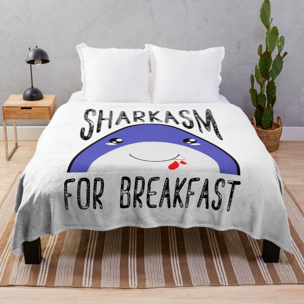 Item preview, Sharkasm For Breakfast designed and sold by DAFIN.