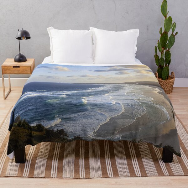 Item preview, Beautiful Sunset Clouds and Ocean Waves designed and sold by KirstyNadineArt.