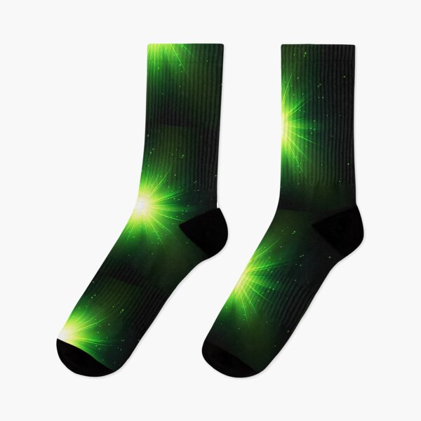 Item preview, Green Shine Starburst Flare Flash with Star Dust - Vector Radiant Star designed and sold by Aenota.