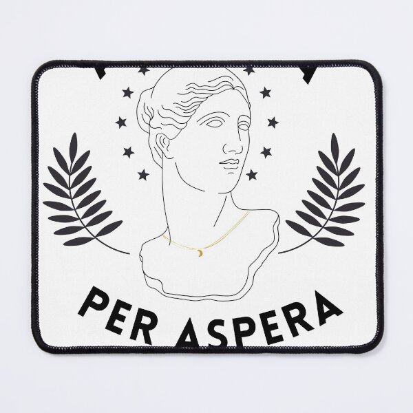 Item preview, Dark Academia Aesthetic Greek Bust Mystic Snakes - Ad Astra Per Aspera - To the stars through difficulty - Aesthetic Clothing designed and sold by LunaRisa.