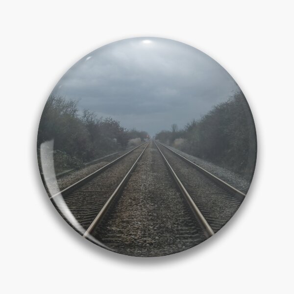 Item preview, Moody Hazy Train Track designed and sold by KirstyNadineArt.