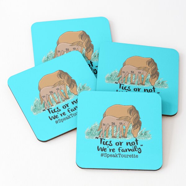 Item preview, Tics Or Not We’re Family, Horse Tourette Family - Tourette Syndrome Awareness , Tourettes designed and sold by MJDezigns.
