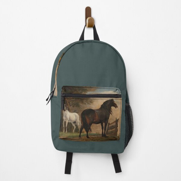 Item preview, Two Horses in a Meadow near a Gate by Paulus Potter designed and sold by Amanda1775.