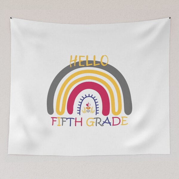Item preview, hello fifth grade designed and sold by manardesign.