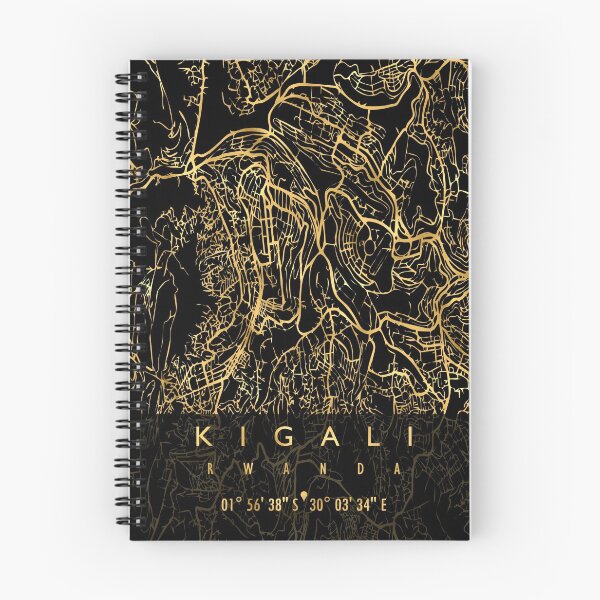 Item preview, KIGALI MAP RWANDA designed and sold by hatimelhag.