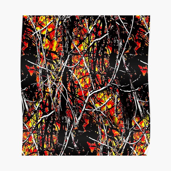 "fire on fire urban" Poster for Sale by Sympetrum Redbubble