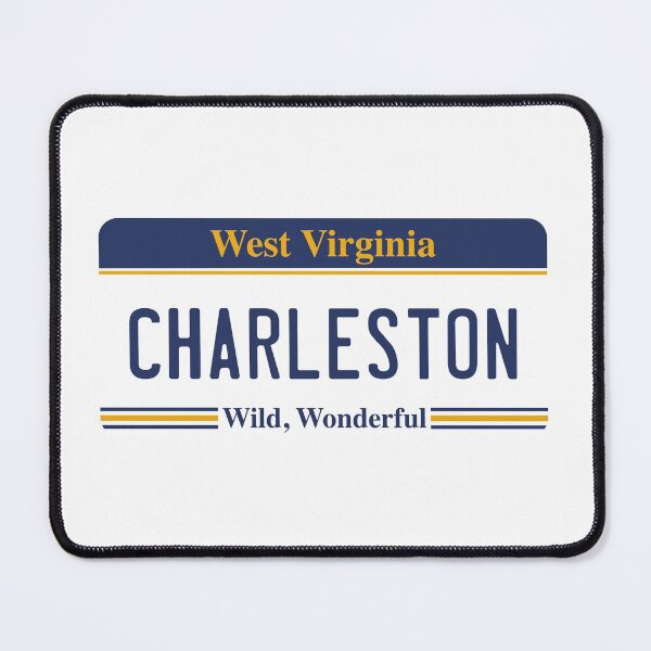 Item preview, West Virginia License Plate - Charleston, WV designed and sold by Avery Brown Design.