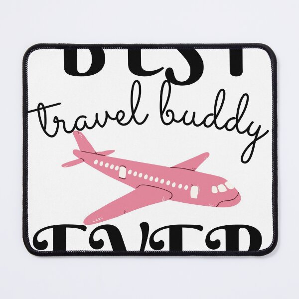 Item preview, Best Travel Buddy Ever Stciker designed and sold by Shery's Studio.