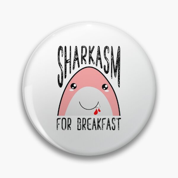 Item preview, Sharkasm For Breakfast designed and sold by DAFIN.