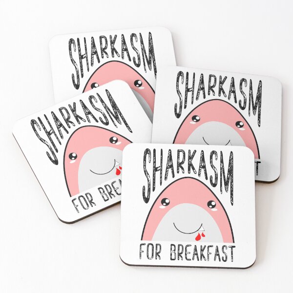 Item preview, Sharkasm For Breakfast designed and sold by DAFIN.