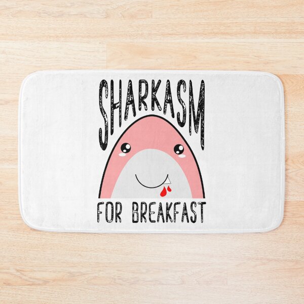 Item preview, Sharkasm For Breakfast designed and sold by DAFIN.
