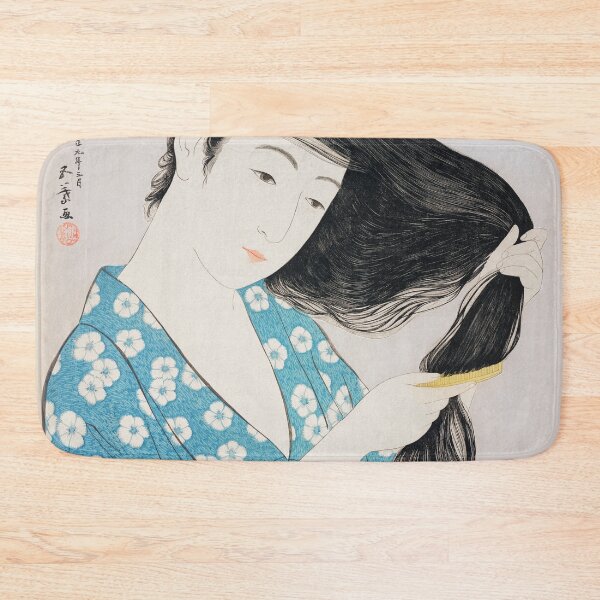 Item preview, Woman Combing Her Hair by Goyō Hashiguchi designed and sold by gizmut.