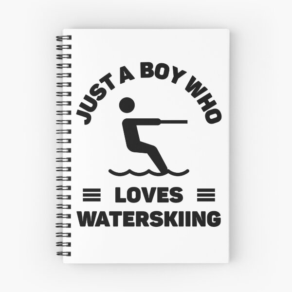 Item preview, Just a boy who loves waterskiing designed and sold by TheGreenGoat.