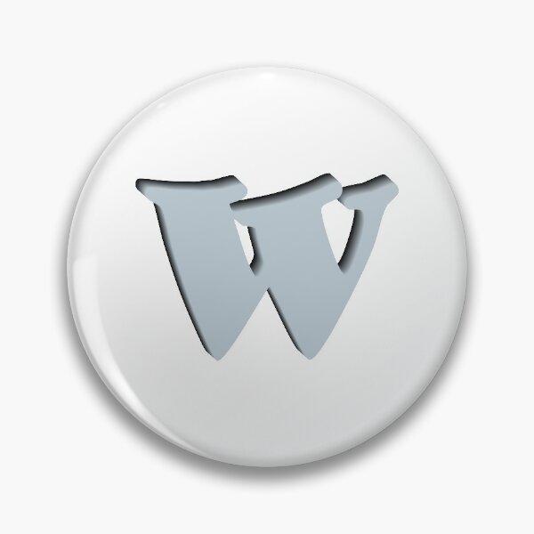 Aperçu de l'œuvre Lettre 3D "W" créée et vendue par Murza.