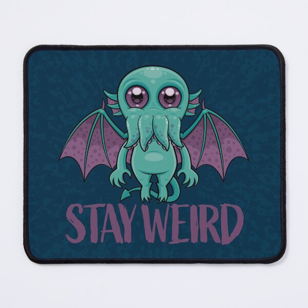 Item preview, Stay Weird Cute Cthulhu Monster designed and sold by fizzgig.