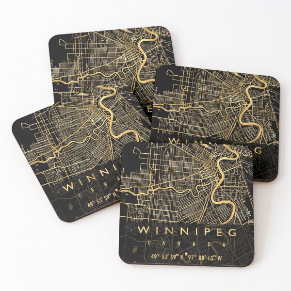 Item preview, WINNIPEG MAP CANADA designed and sold by hatimelhag.