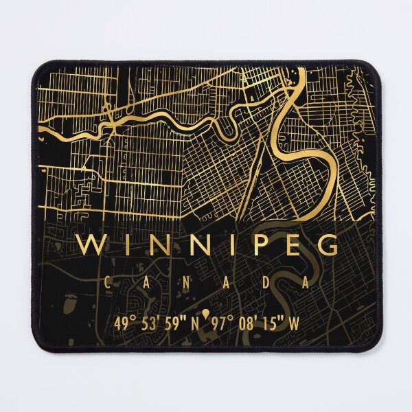 Item preview, WINNIPEG MAP CANADA designed and sold by hatimelhag.