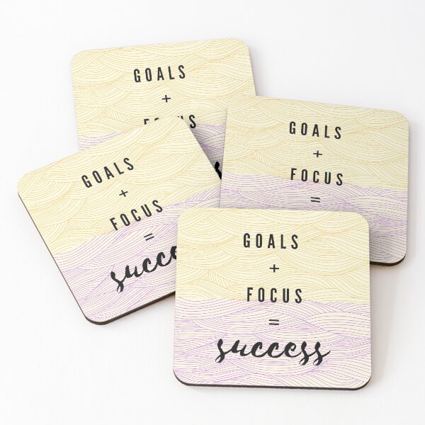 Item preview, GOALS+FOCUS=SUCCESS designed and sold by gabbygeorgechen.