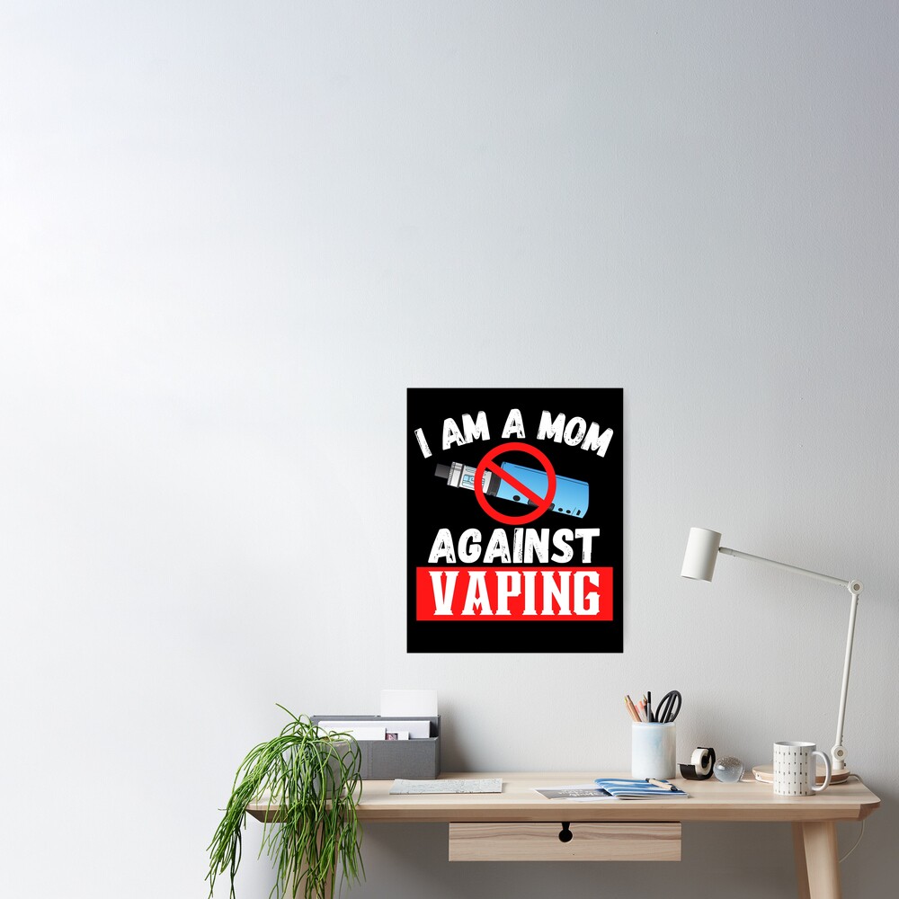 I'm a Mom Against Vaping  Sticker for Sale by ronaldsonou