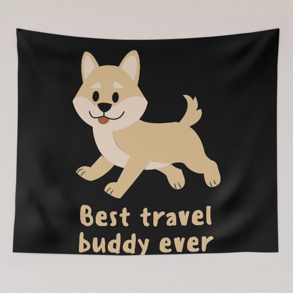 Item preview, Best Travel Buddy Ever designed and sold by Pawn Shop JB.