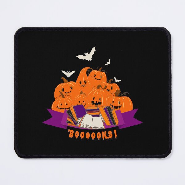 Item preview, Boooooks Book Lover Library Halloween Pumkin Bat designed and sold by Aymanerachif.