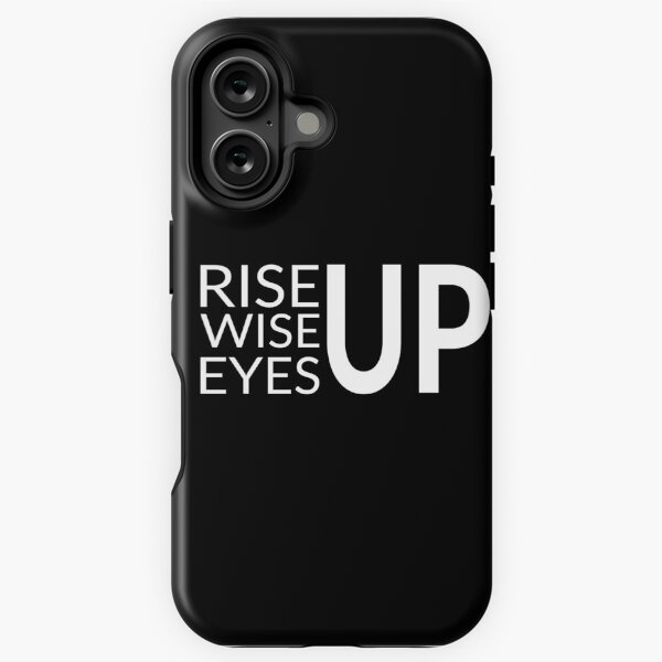 Item preview, Rise Wise Eyes Up White designed and sold by eajob.