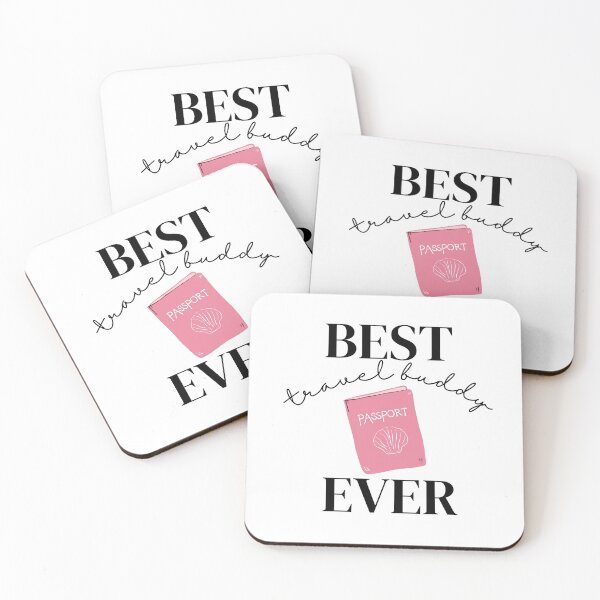 Item preview, Best Travel Buddy Ever Stciker designed and sold by Shery's Studio.