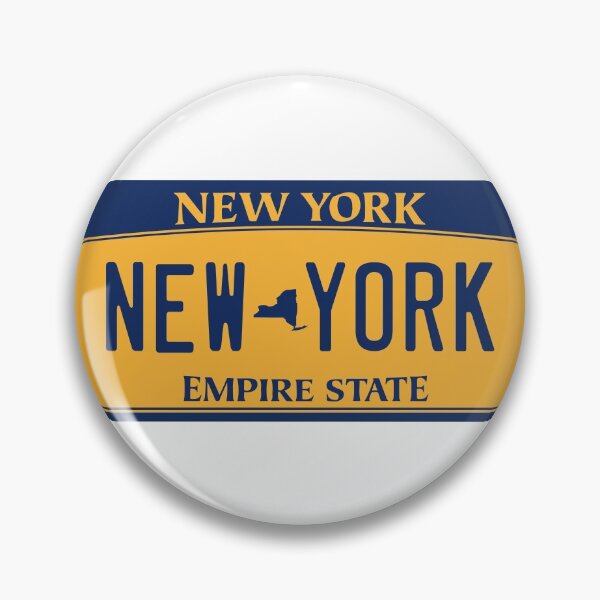Item preview, New York License PLate designed and sold by Avery Brown Design.
