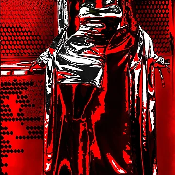 Artwork thumbnail, Red Light Lady by R0X Designs